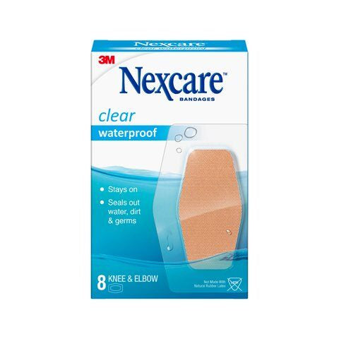 Nexcare Clear Waterproof Bandages