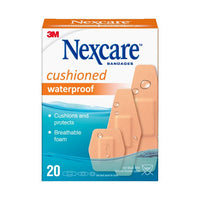 Nexcare Cushioned Waterproof Bandages