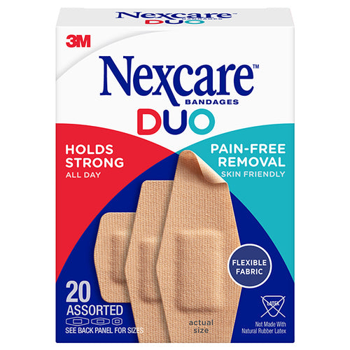 Nexcare DUO Flexible Fabric Bandages