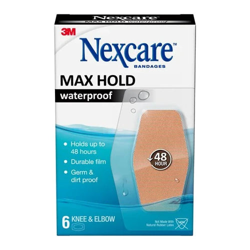 Nexcare Max Hold Waterproof Bandages