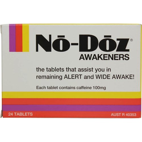 No Doz Awakeners 100mg Caffeine Tablets