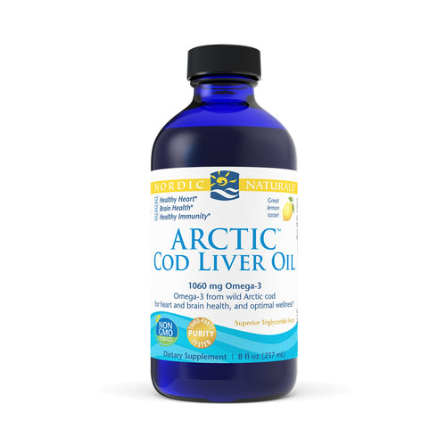 Nordic Naturals Arctic Cod Liver Oil - Lemon Flavour