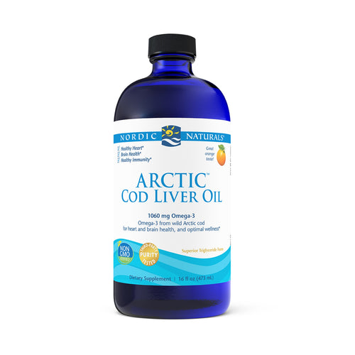 Nordic Naturals Arctic Cod Liver Oil - Orange Flavour