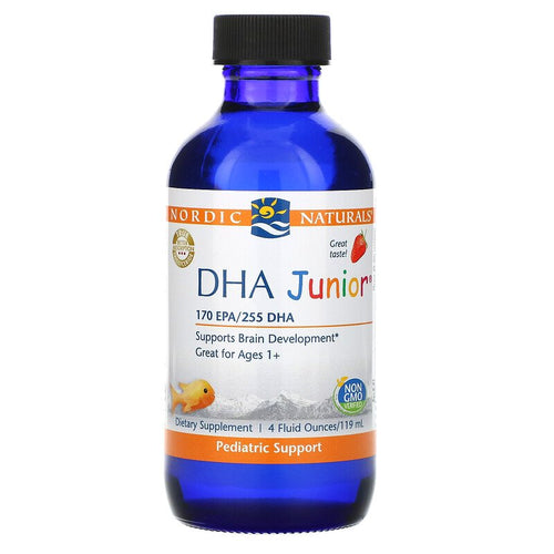 Nordic Naturals DHA Junior Liquid - Strawberry Flavour