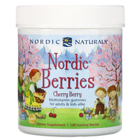 Nordic Naturals Nordic Berries Multivitamin Gummies - Cherry Berry