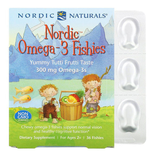 Nordic Naturals Nordic Omega-3 Fishies Tutti Frutti