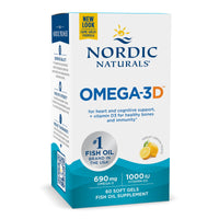 Nordic Naturals Omega-3D Softgel