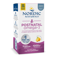Nordic Naturals Postnatal Omega-3 Lemon