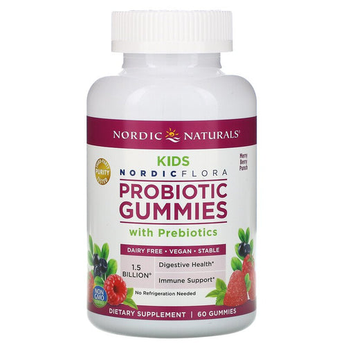 Nordic Naturals Probiotic Gummies For Kids Merry Berry Punch