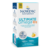 Nordic Naturals Ultimate Omega-D3 Lemon