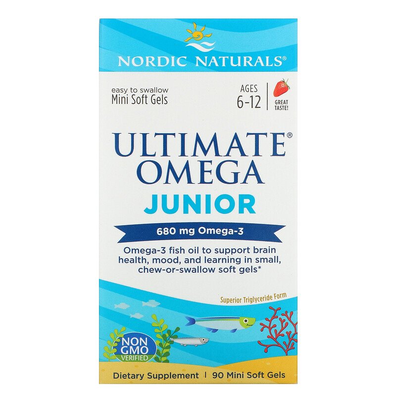 Nordic Naturals Ultimate Omega Junior Strawberry