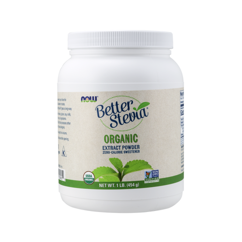 NOW Foods BetterStevia Organic Extract Powder