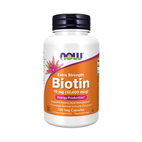 NOW Foods Biotin 10mg (10,000mcg) Extra Strength