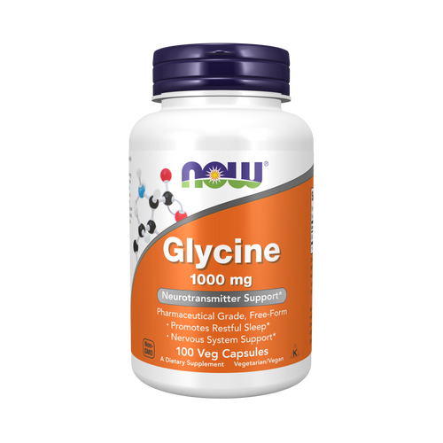 NOW Foods Glycine 1000mg