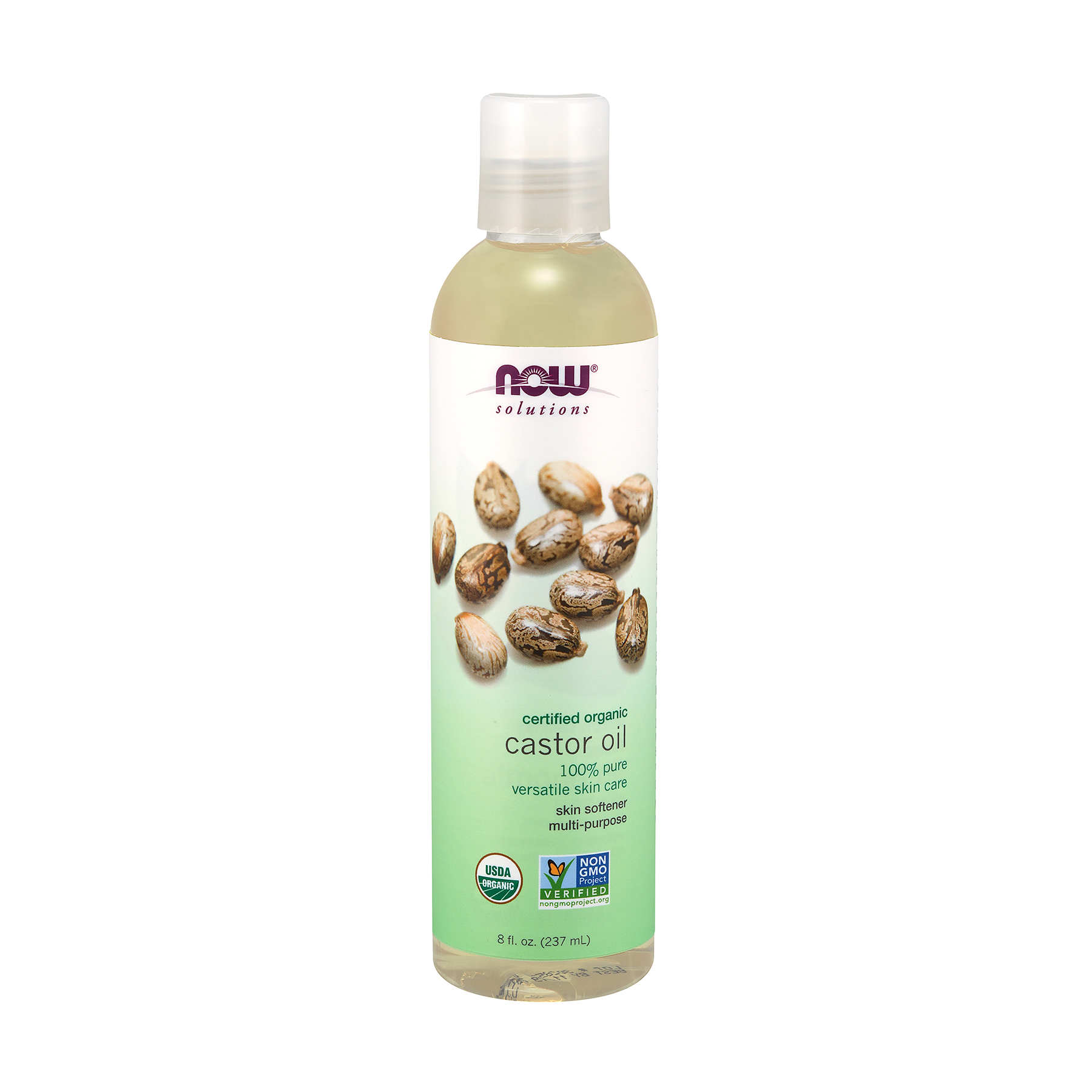 NOW Solutions Castor Oil - Certified Organic