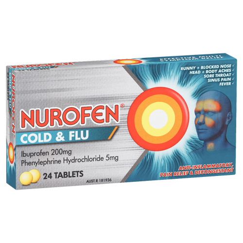 Nurofen Cold & Flu Tablets Multi-Symptom Relief