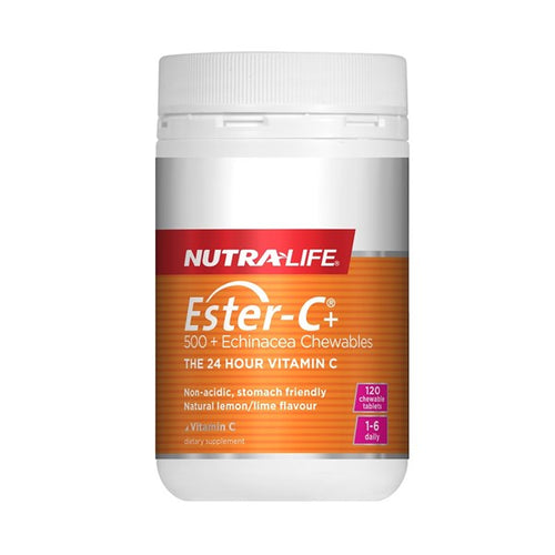 Nutra-Life Ester-C 500 + Echinacea Chewables