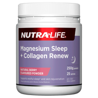 Nutra-Life Magnesium Sleep + Collagen Renew
