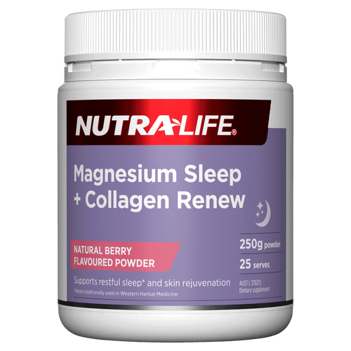 Nutra-Life Magnesium Sleep + Collagen Renew