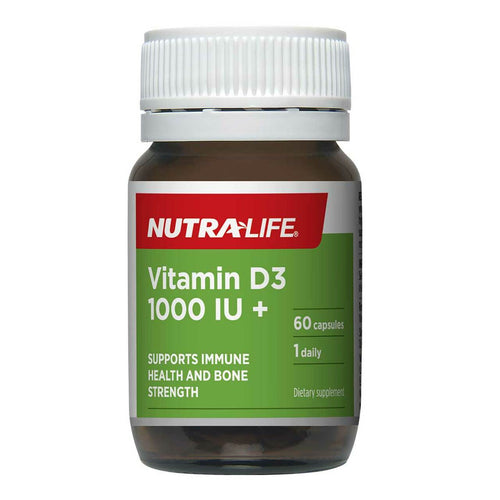 Nutra-Life Vitamin D3 1000IU+