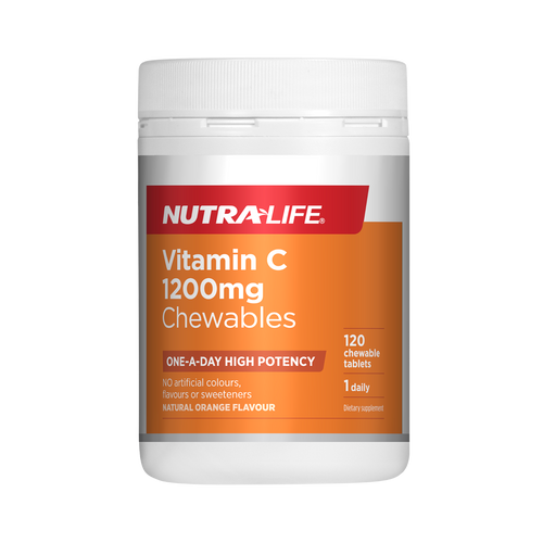 Nutra-Life Vitamin C 1200mg Chewables