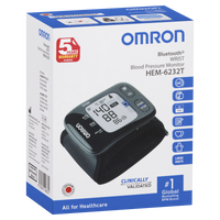 Omron HEM-6232T Bluetooth Wrist Blood Pressure Monitor