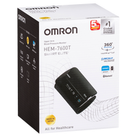 Omron HEM-7600T Smart Elite+ Blood Pressure Monitor