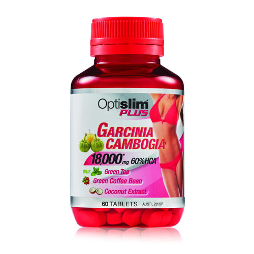 Optislim Plus Garcinia Cambogia 18,000mg 60% HCA