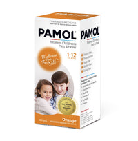 Pamol Children's Pain & Fever Relief Orange Flavour