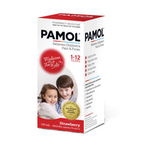 Pamol Children's Pain & Fever Relief Strawberry Flavour