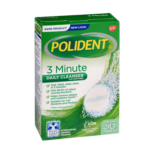 Polident 3 Minute Daily Cleanser for Dentures