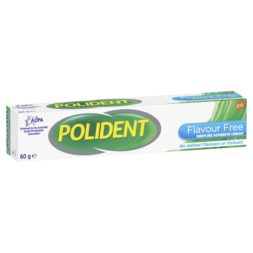 Polident Denture Adhesive Cream - Flavour Free