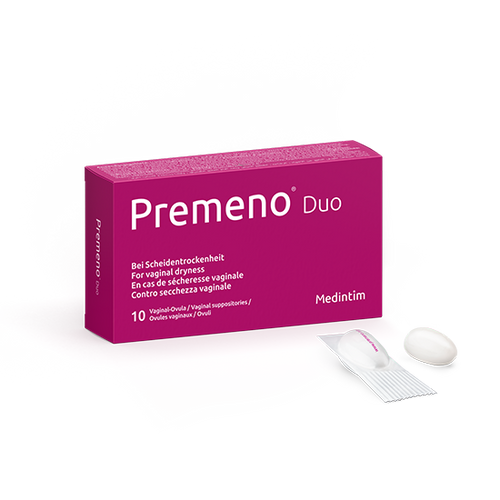 Premeno Duo Vaginal Ovules for Vaginal Dryness