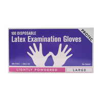 Protec Latex Examination Gloves