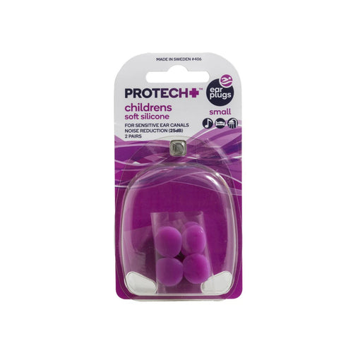 ProTech+ Ear Plugs Childrens Soft Silicone - Small