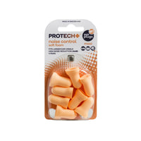 ProTech+ Ear Plugs Noise Control Soft Foam - Maxi