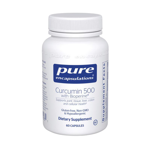 Pure Encapsulations Curcumin 500 with Bioperine