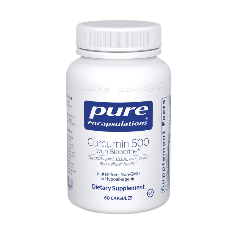 Pure Encapsulations Curcumin 500 with Bioperine