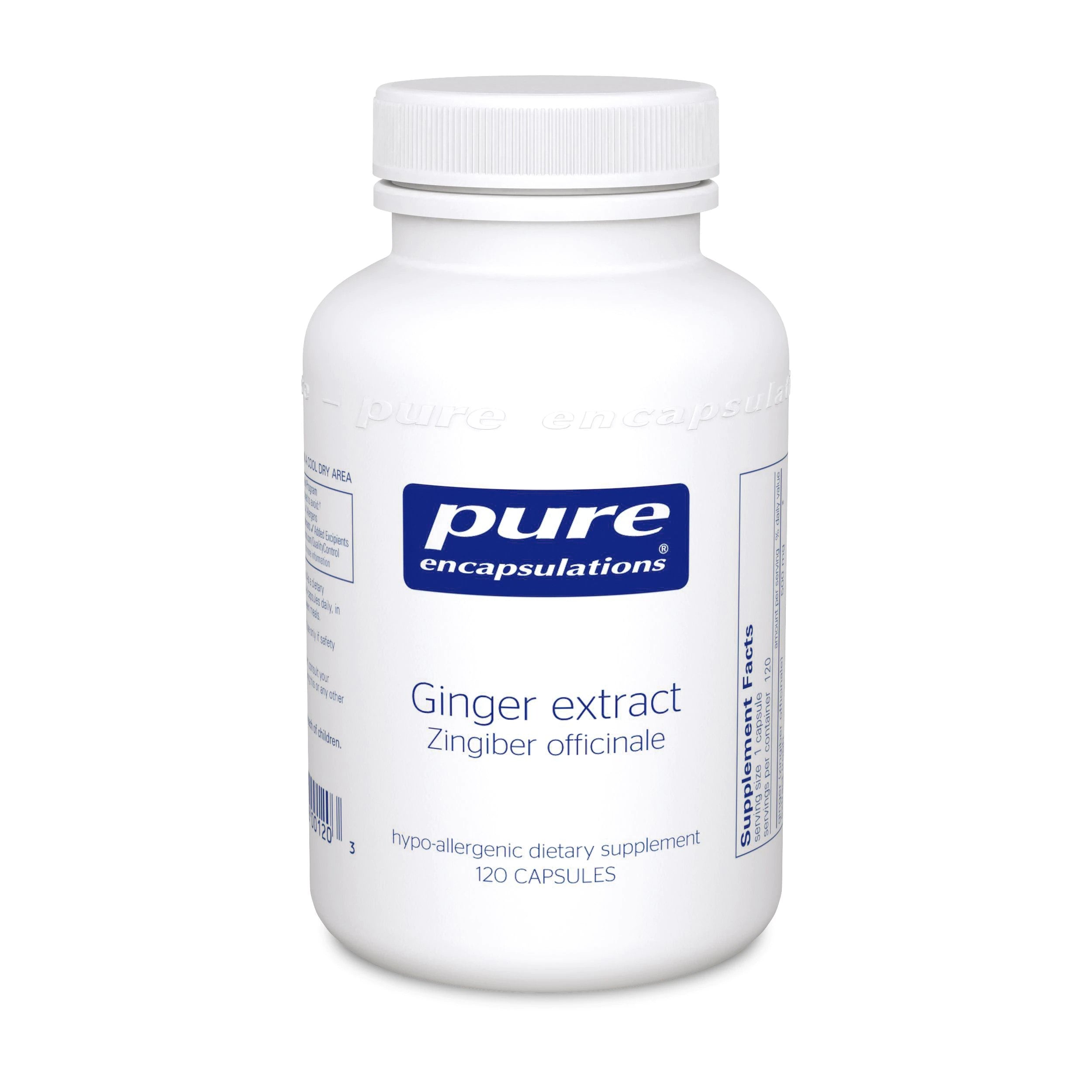 Pure Encapsulations Ginger Extract