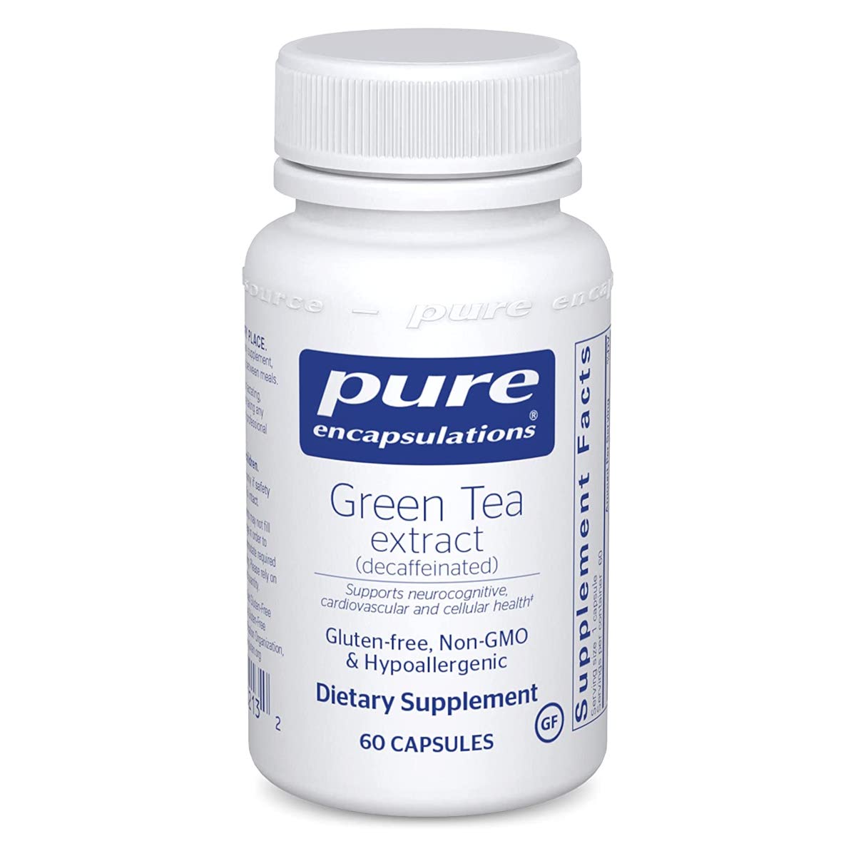 Pure Encapsulations Green Tea Extract (decaffeinated)
