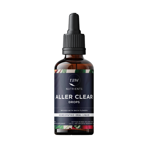 Raw Nutrients Aller Clear Drops - Infused with Bach Flowers