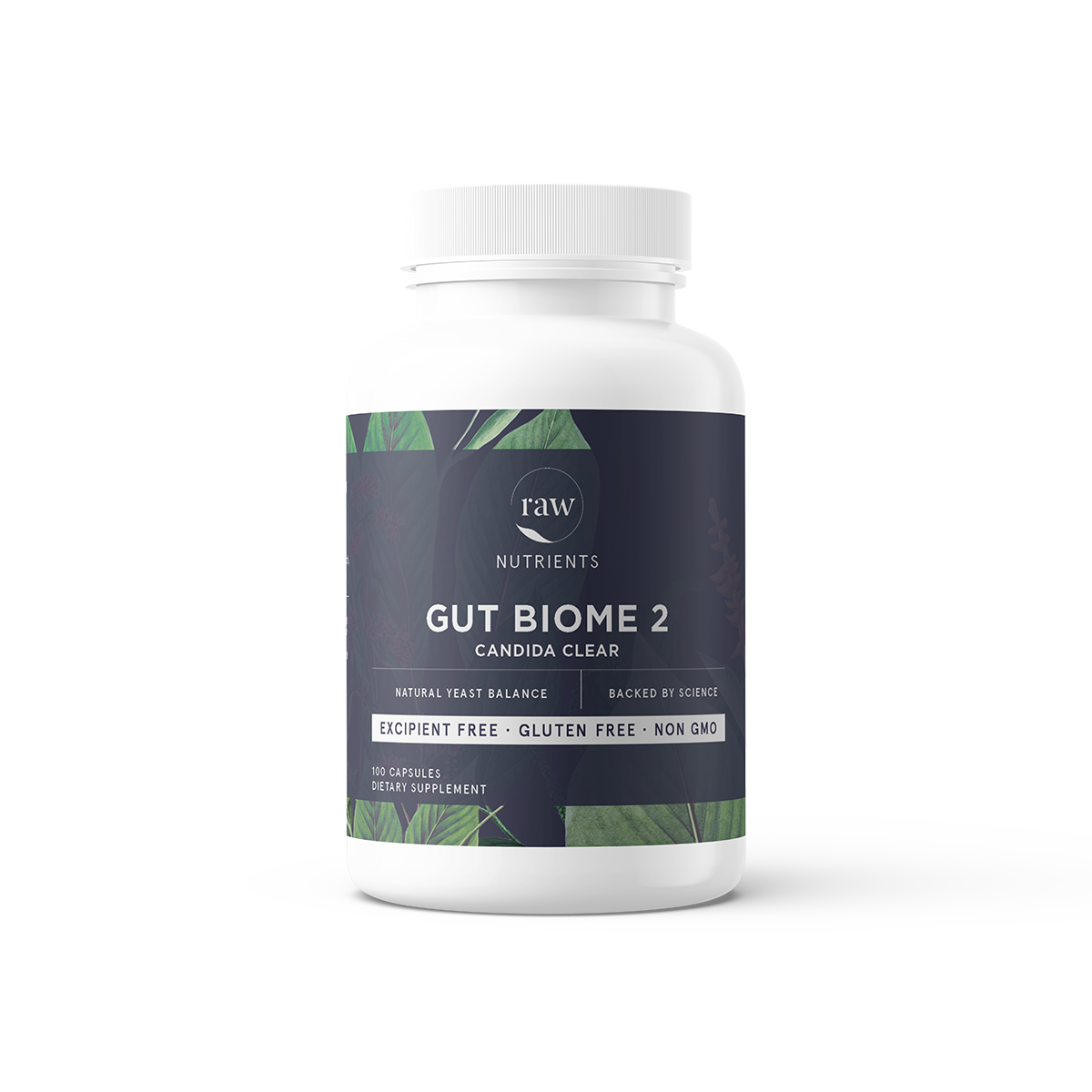 Raw Nutrients Gut Biome 2 Candida Care