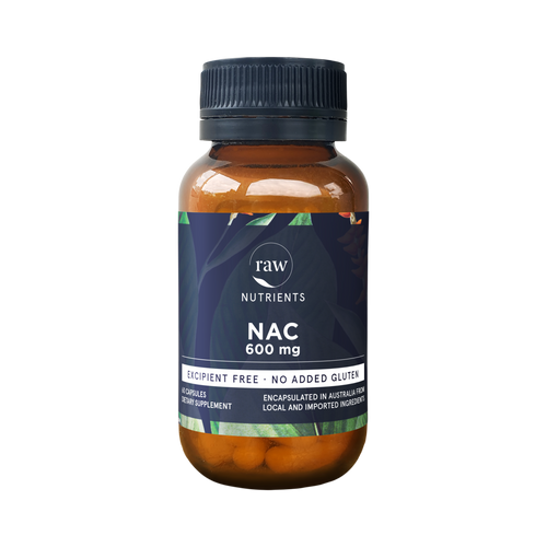 Raw Nutrients NAC 600mg