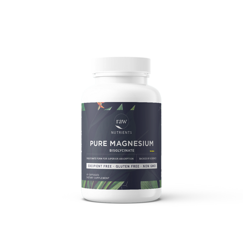 Raw Nutrients Pure Magnesium Bisglycinate