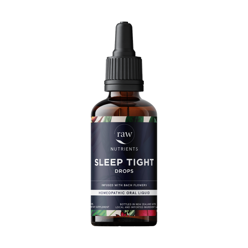 Raw Nutrients Sleep Tight Drops - Infused with Bach Flowers