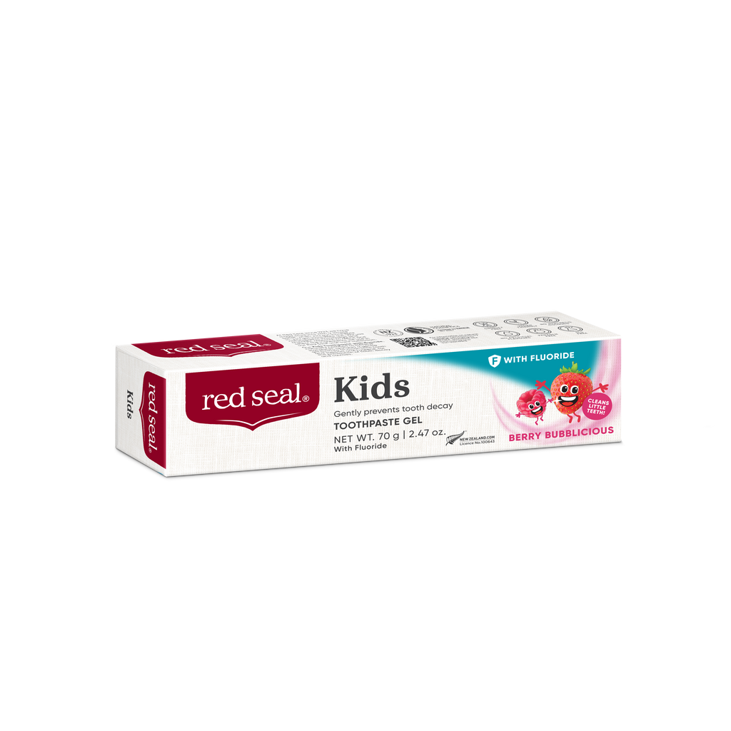 Red Mark Toothpaste Red Seal Kids Toothpaste with Fluoride - Berry Bubblicious - Net Pharmacy