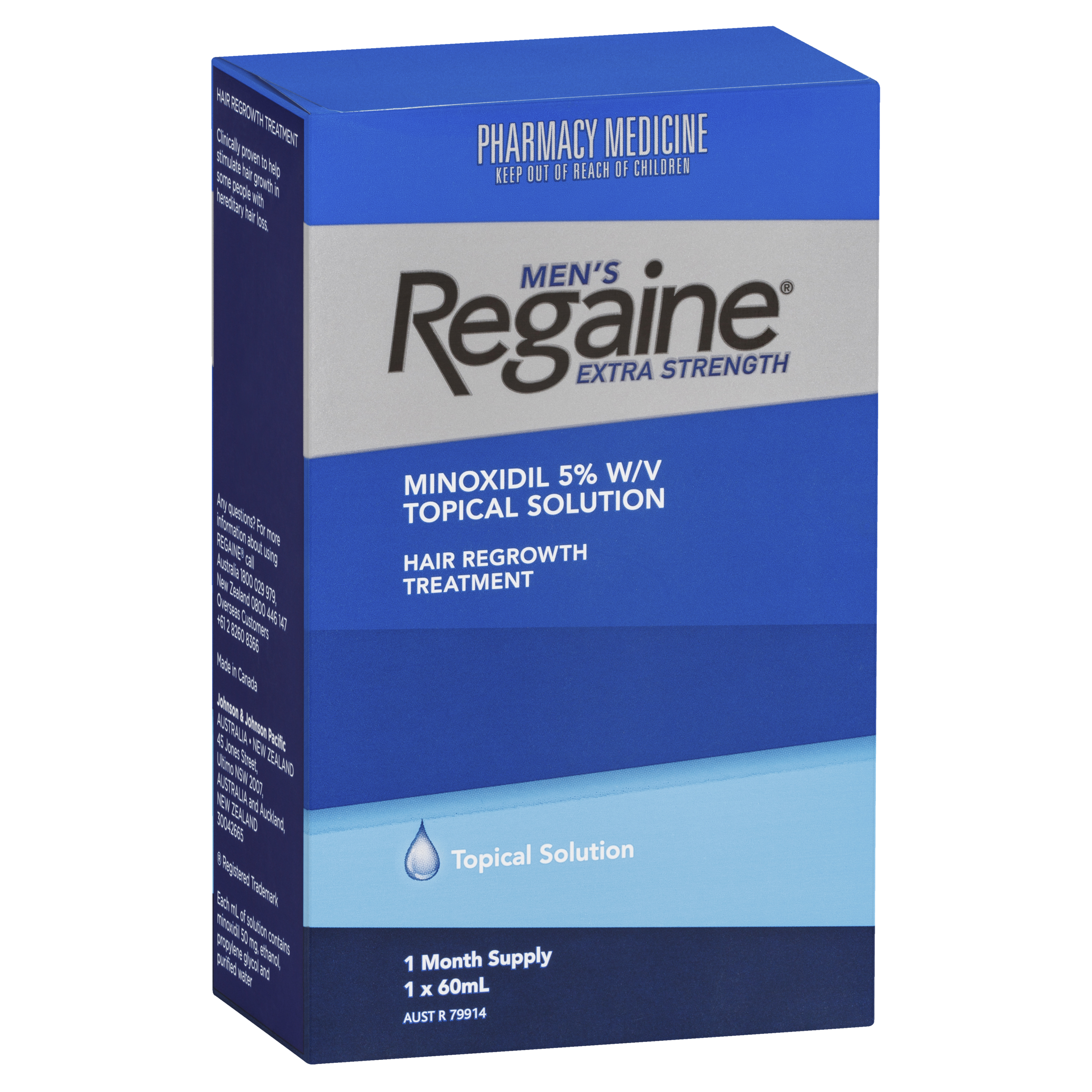Regaine Men's Extra Strength Topical Solution Hair Regrowth Treatment