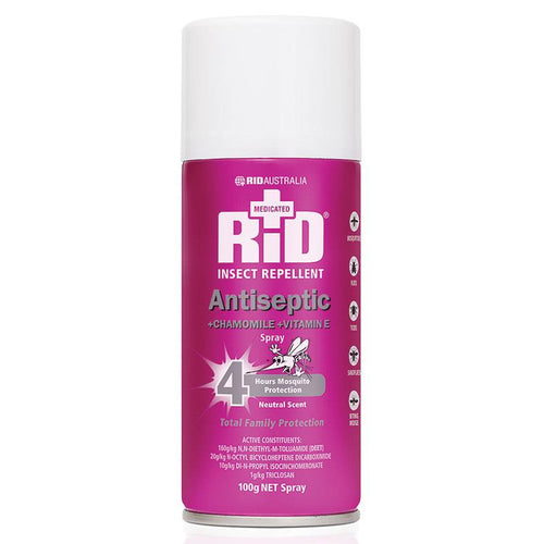 RID Medicated Insect Repellent Antiseptic + Chamomile + Vitamin E Spray