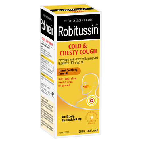Robitussin Cold & Chesty Cough Oral Liquid