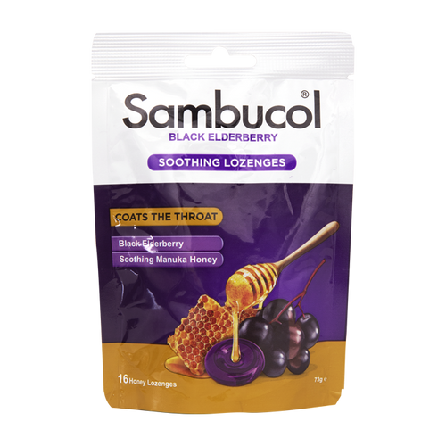 Sambucol Soothing Lozenges - Honey